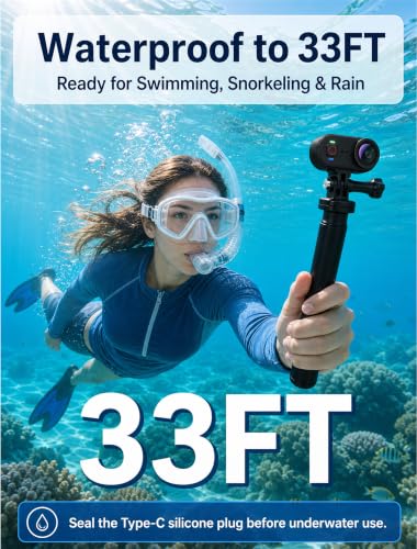 Aidzhi GO9 action camera side profile