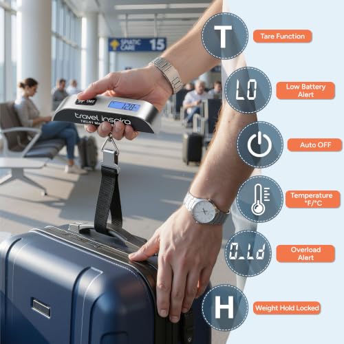 travel inspira scale LCD display
