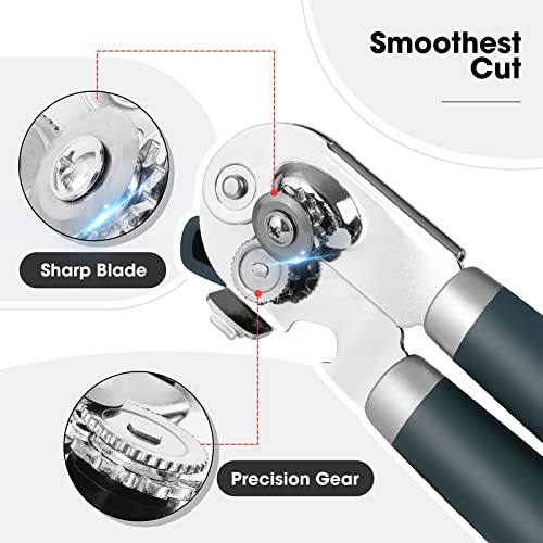 Close up of non-slip handle and gear mechanism