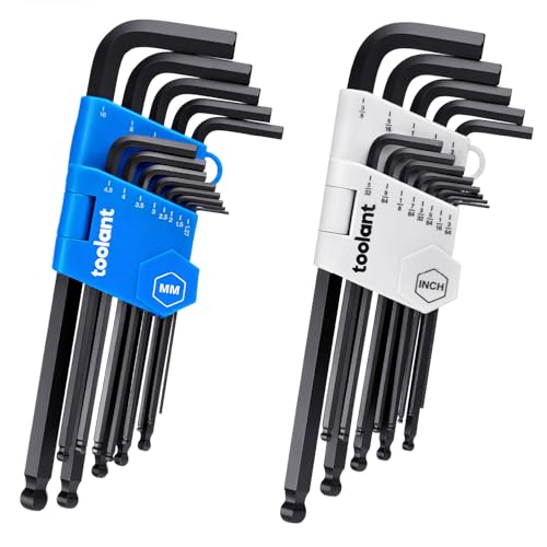 Kraftek 26pcs Metric & SAE Allen Wrench Set