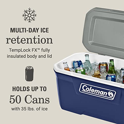 Coleman 70-Quart cooler lid and cup holders