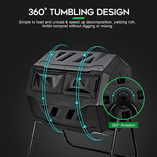 F2C composter heavy duty steel frame