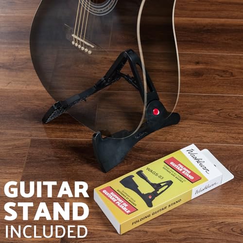 Washburn WA90CE headstock and tuners
