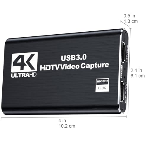 mvthenxi capture card input and output ports