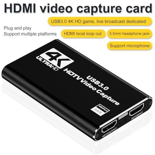 Black mvthenxi video capture card side profile