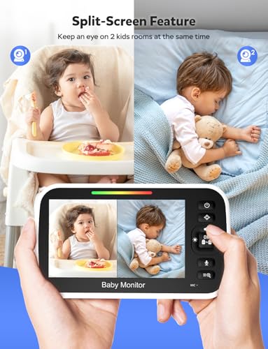 GoodBaby dual camera system for nursery
