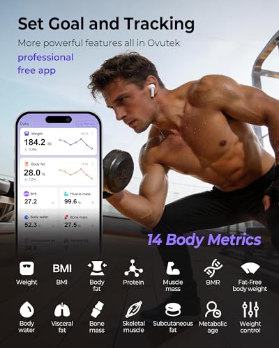 App interface showing health trends