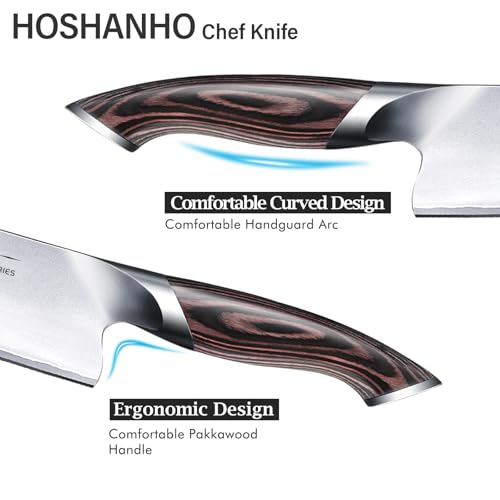 Ergonomic wood handle close up