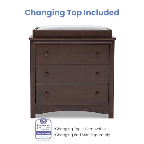 Dresser shown in a decorated nursery setting
