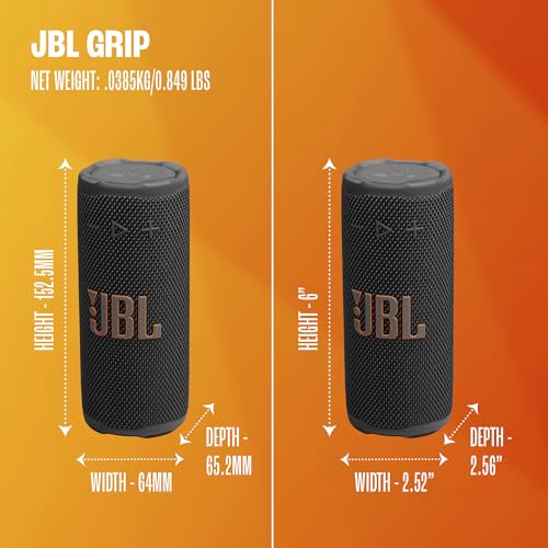 JBL Grip Black connectivity ports