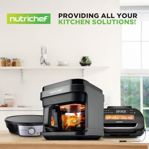 Top down view of NutriChef air fryer