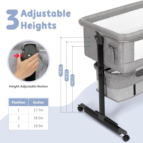 Close up of Semphis bassinet breathable mesh