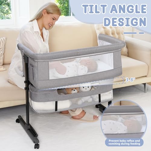 Semphis bassinet folded for storage