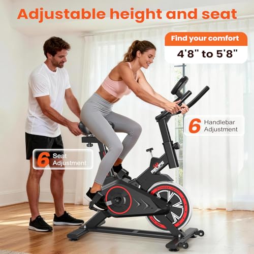 RELIFE REBUILD YOUR LIFE Exercise Bike quiet operation