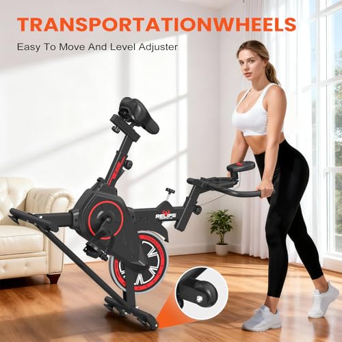RELIFE REBUILD YOUR LIFE Exercise Bike compact design