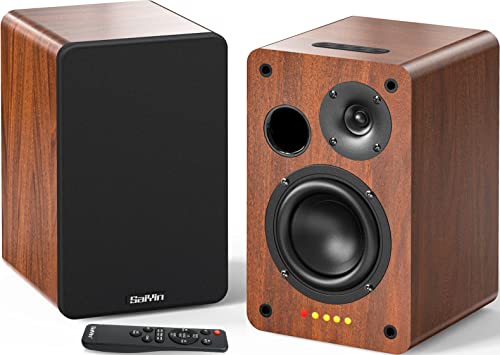 Saiyin DS6701 wooden bookshelf speaker front view