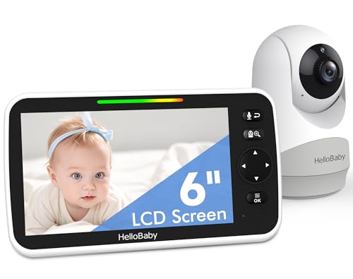 HelloBaby 6 inch baby monitor front view