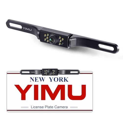 YIMU A4031 backup camera with mounting bracket
