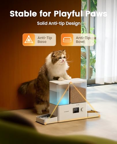 oneisall pet feeder base and reservoir components