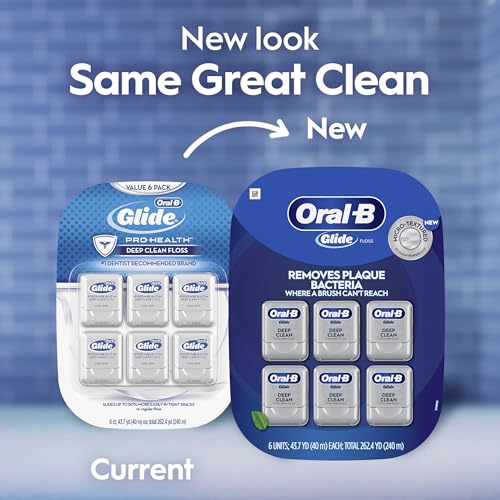 Grouped Oral-B Glide Deep Clean spools
