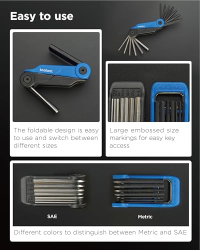Close up of hex key precision machining
