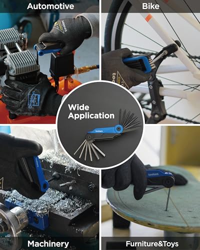 Compact Kraftek tool set in folded position