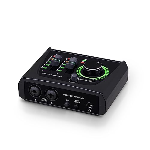 BOMGE 22M audio interface front view