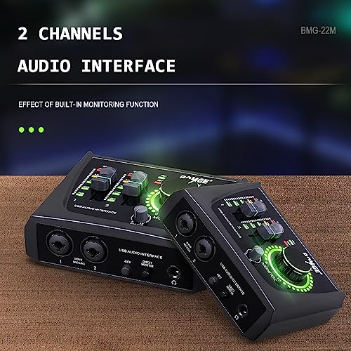 BOMGE 22M input and output ports