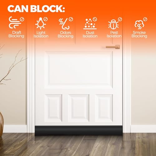 Close up of door sweep material