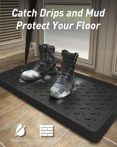 SUPENUIN shoe mat placed in an entryway
