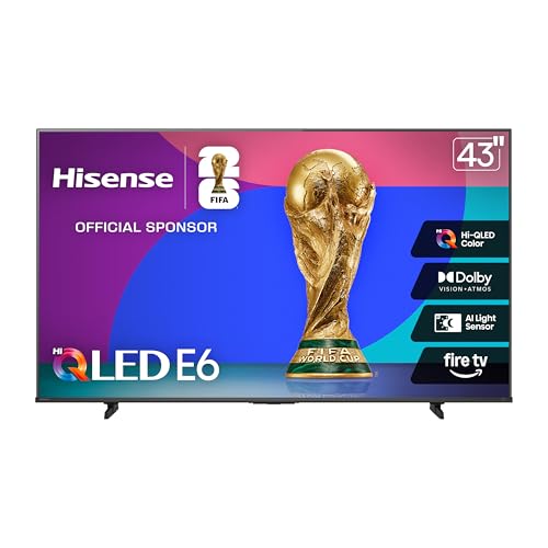 Hisense 43E6QF front view