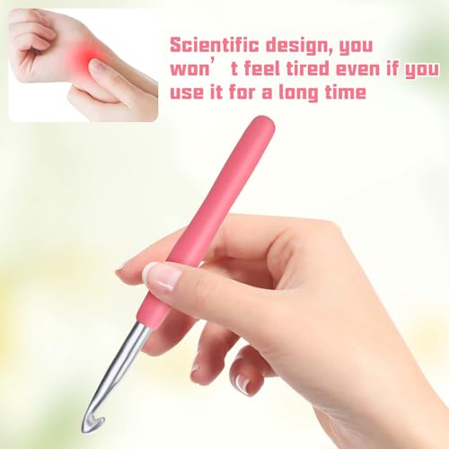 SHWAKK crochet needle side view