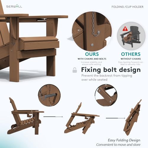 Mobile phone holder detail on SERWALL chair