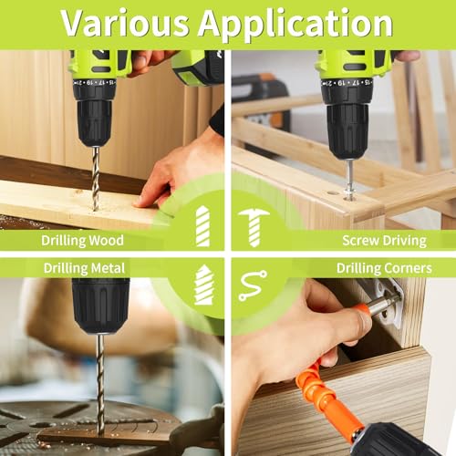 PULITUO 20V drill with included accessories