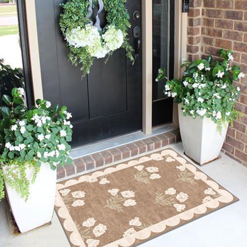 Othilic 2x3 rug placed in a farmhouse entryway