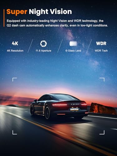 Galphi Q2 wireless dashcam mounting hardware