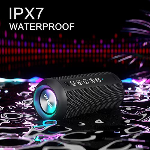 Ortizan X10 Bluetooth speaker in outdoor setting