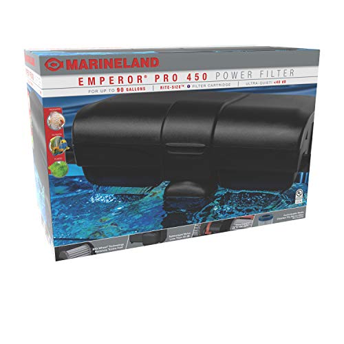 MarineLand Bio-Wheel Penguin 450 power filter front view