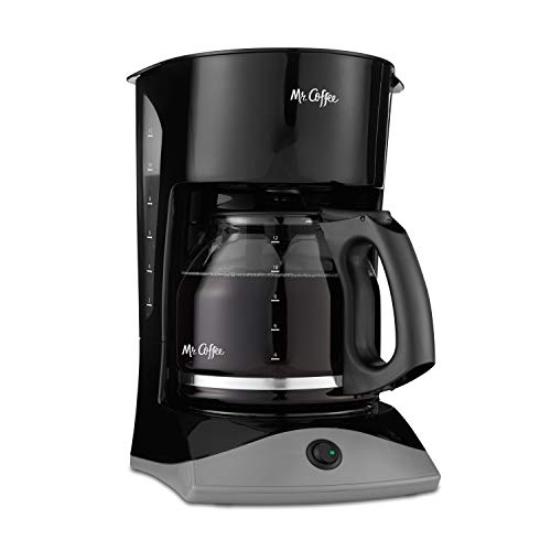 Mr. Coffee 12 Cup Black Coffee Maker front view