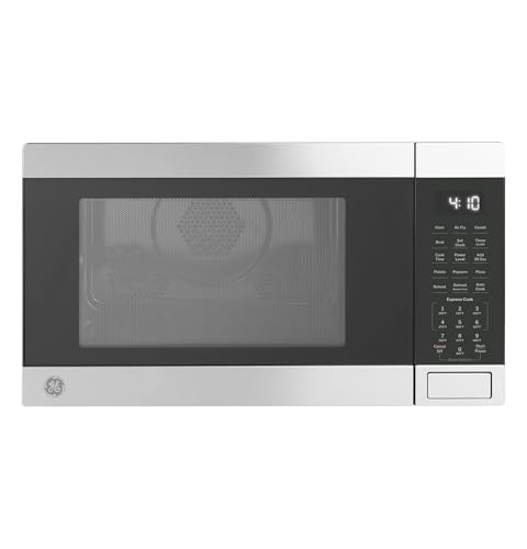 GE GCST10A1WSS stainless steel microwave exterior