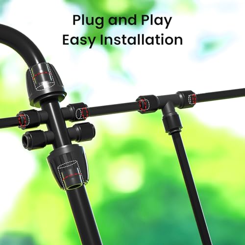Adjustable drip emitters and misting nozzles