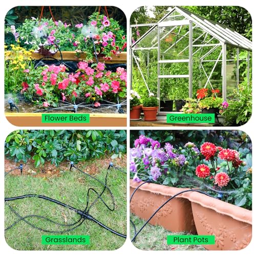 Greenhouse garden irrigation application