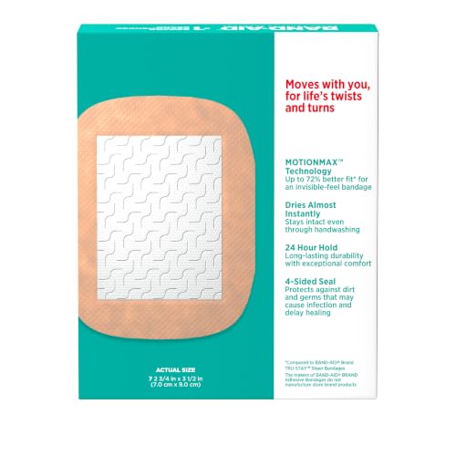 Back of Band-Aid Skin-Flex packaging