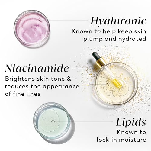 Close up of Olay lotion texture