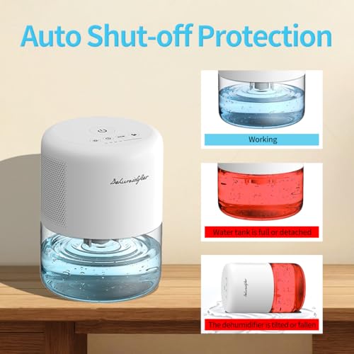 NeedDuck dehumidifier color light feature