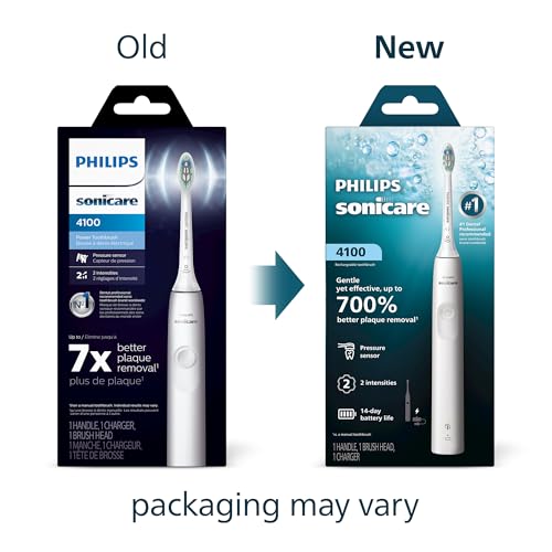 Philips Sonicare 4100 with C2 Optimal Plaque brush head