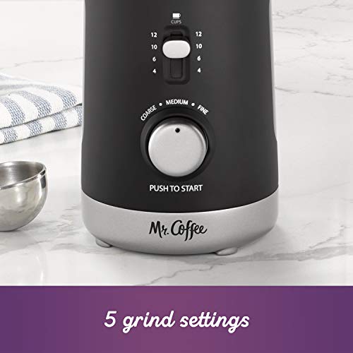 Control settings and cup selector
