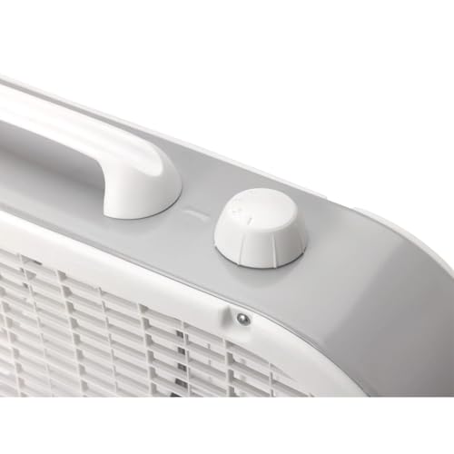 Top-mounted manual controls on TrioBliss fan