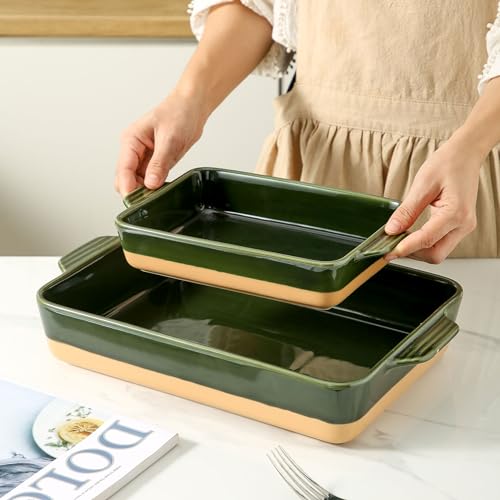 Large and medium Howise porcelain pans