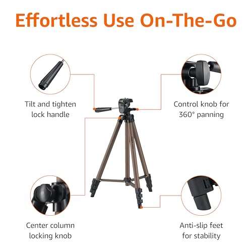 Basics tripod 3-way head detail
